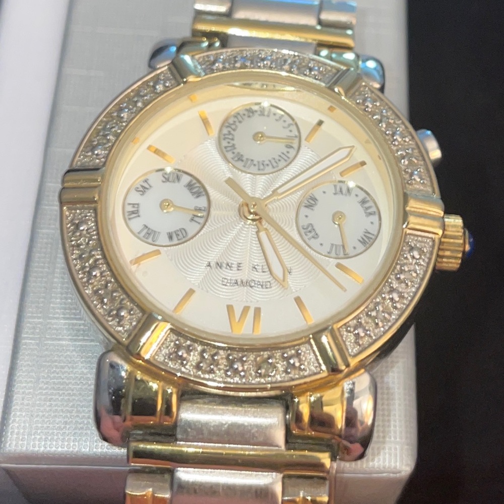 Anne Klein two-toned woman’s  watch